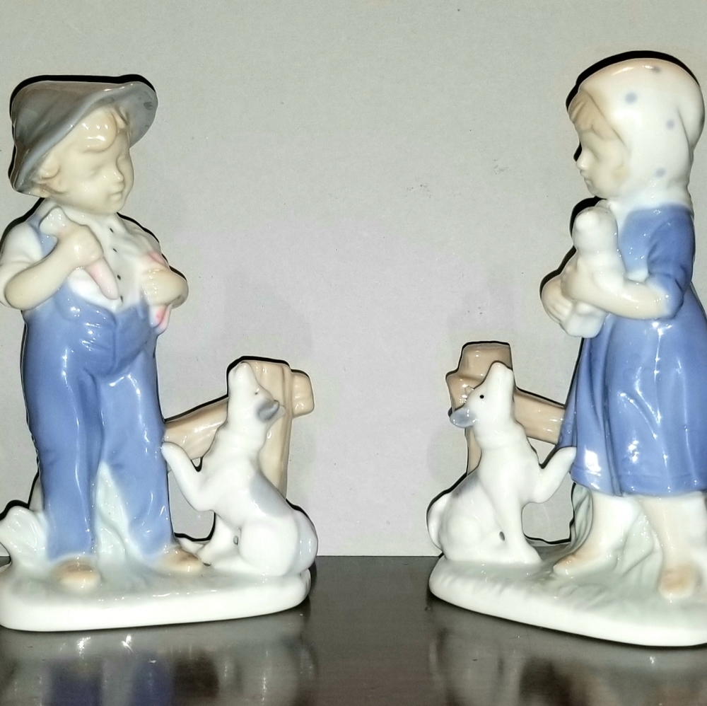 Vintage LeGo Japan Porcelain Figurines